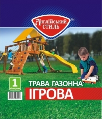 Трава газонная Английский стиль Игровая 1 кг