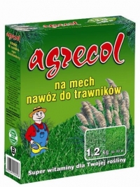 Удобрение Agrecol гранулированное для газонов от мха