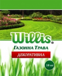 Трава газонная Willis Декоративная 1 кг