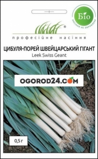 Семена лука-порея Швейцарский гигант, 0,5 г
