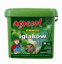 Удобрение Agrecol гранулированное для хвои от пожелтения игл