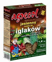 Удобрение Agrecol гранулированное осеннее для хвойных
