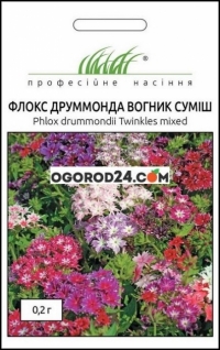 Семена флокса Друммонда Огонек смесь